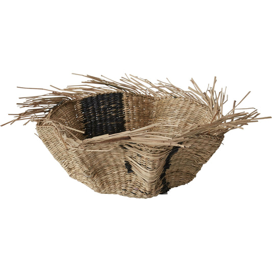 Hague Basket by Accent Decor. Made from natural fibers in a cottage & farmhouse style.