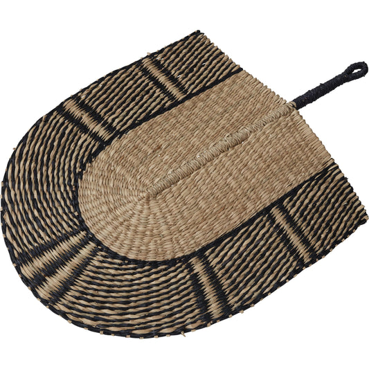 Sonder Fan by Accent Decor in natural. Made from natural fibers in a cottage & farmhouse style.