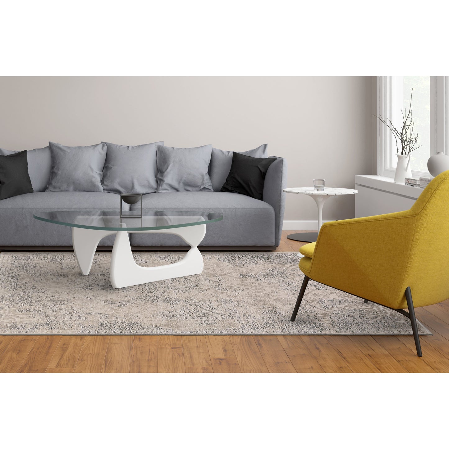 010 SI-1752023,SI-1752024,SI-1752025,SI-1752027 | Lifestyle | Prasad Rug - 3682F by Feizy in ivory, gray, black. Made from polypropylene, polyester in a unique style.