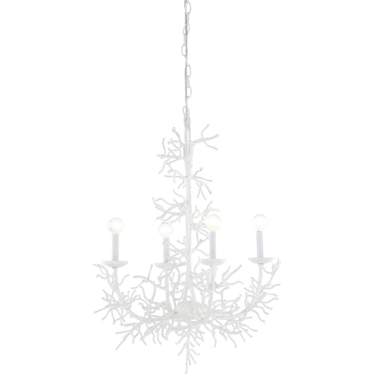 Sea Breeze Chandelier by Wildwood in white, cream and white. Made from unique in a coastal style.