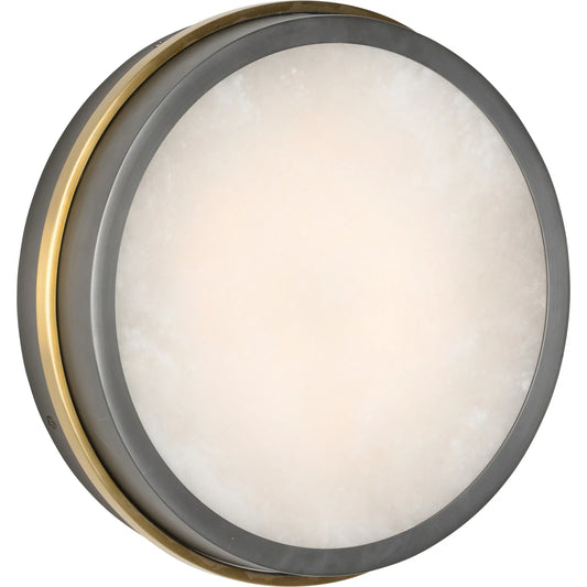 Moonlight Sconce by Wildwood in white, cream, brown and antique brass, antique bronze, natural white. Made from unique in a transitional style.