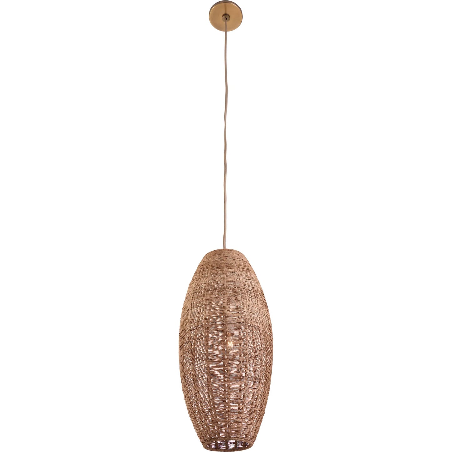007 SI-2388044 | Additional Silo | Teague Single Pendant by Wildwood in natural. Made from unique in a unique style.