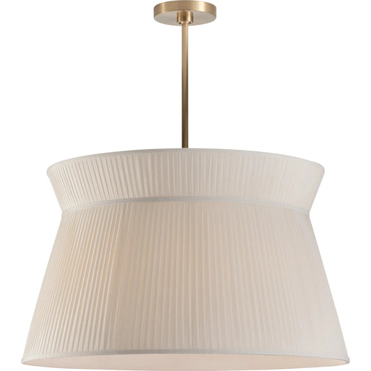 Maria Pendant by Wildwood in antique brass, ivory. Made from unique in a transitional style.