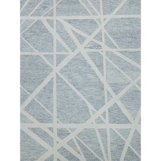 Miami Rug by Exquisite Rugs in silver, ivory. Made from new zealand wool in a unique style.