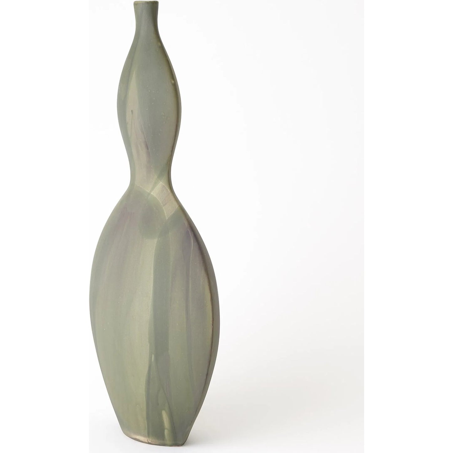 010 SI-2323747,SI-2323748 | Additional Silo | Helios Green Vase by Global Views in green. Made from unique in a unique style.