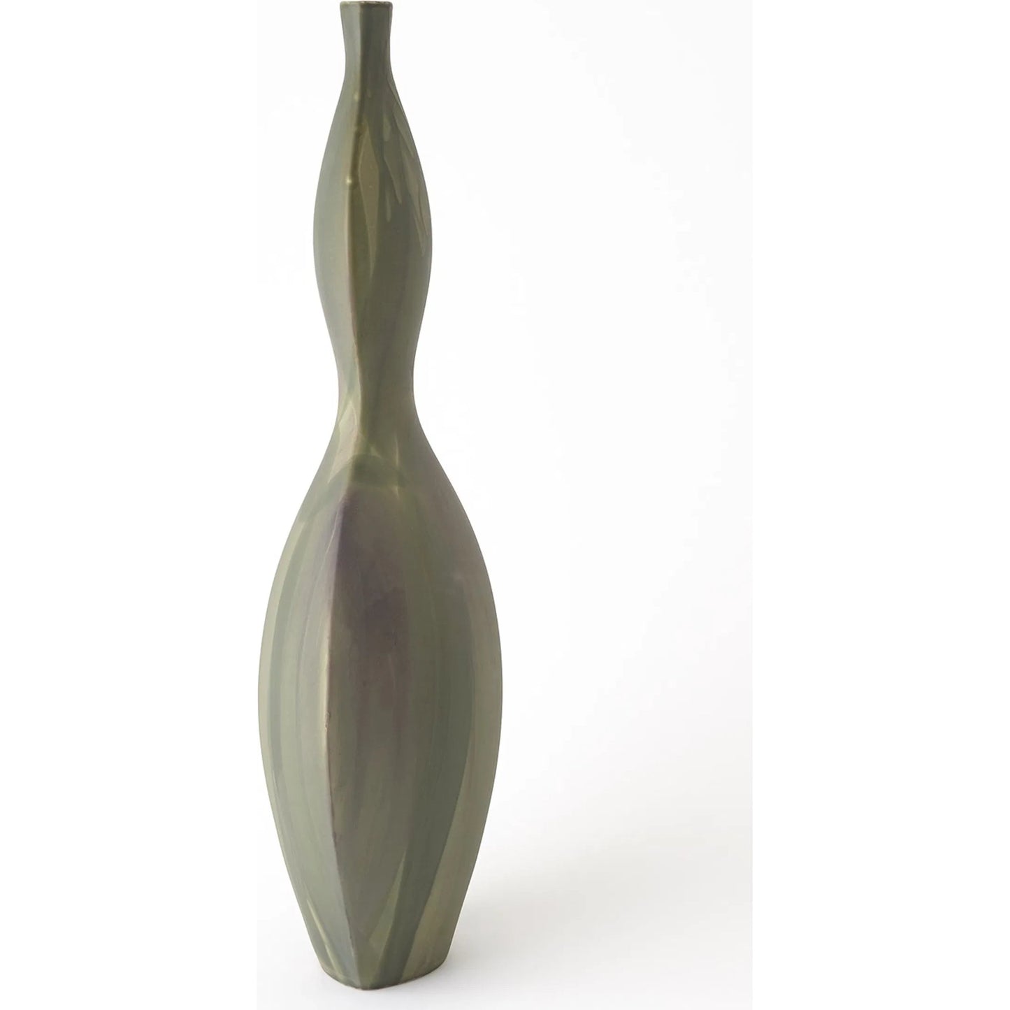 004 SI-2323747,SI-2323748 | Additional Silo | Helios Green Vase by Global Views in green. Made from unique in a unique style.