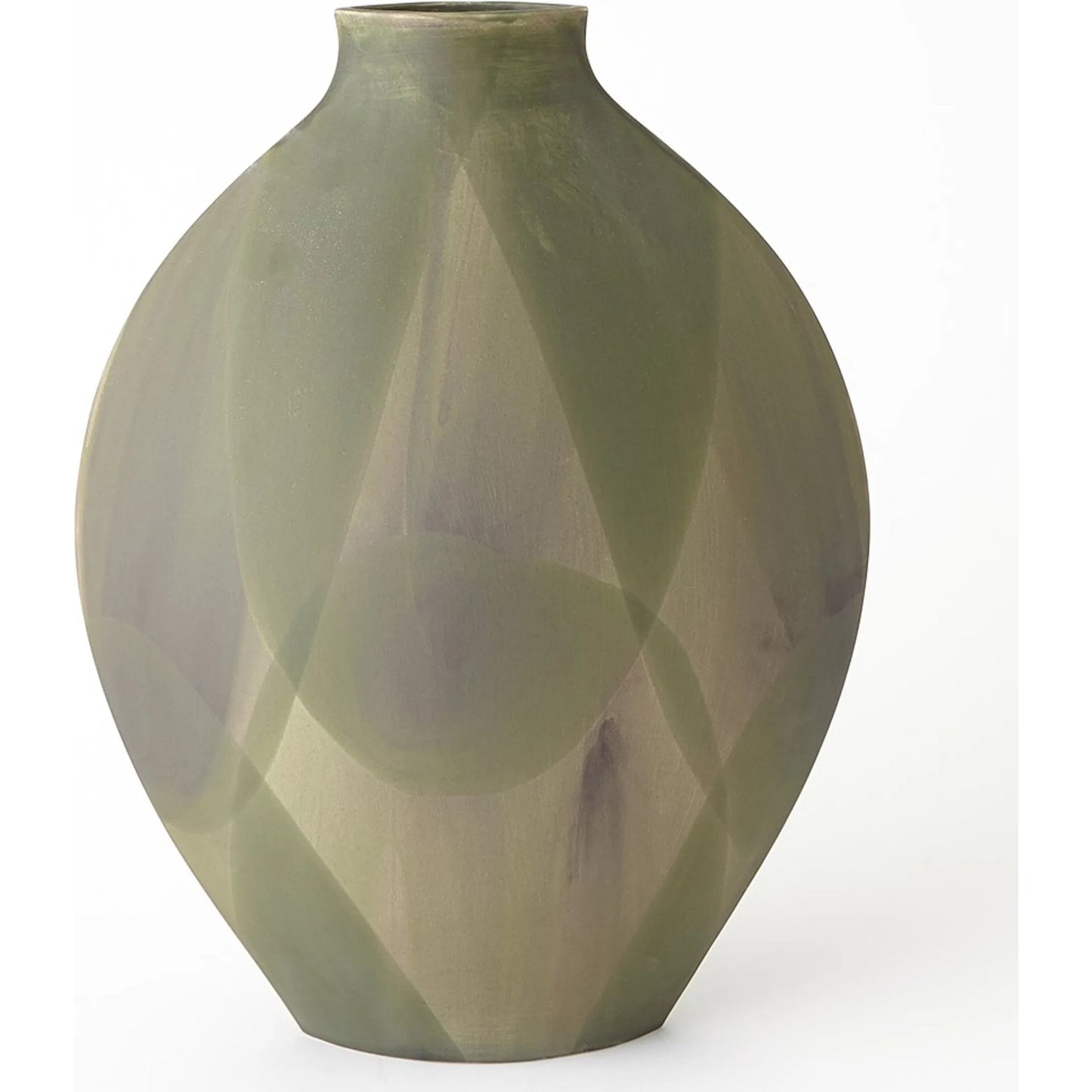 006 SI-2323747,SI-2323748 | Additional Silo | Helios Green Vase by Global Views in green. Made from unique in a unique style.