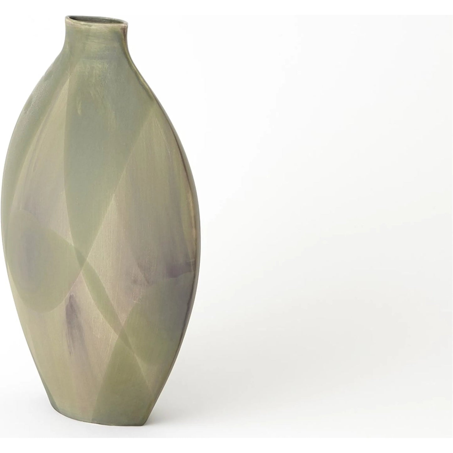 002 SI-2323747,SI-2323748 | Additional Silo | Helios Green Vase by Global Views in green. Made from unique in a unique style.