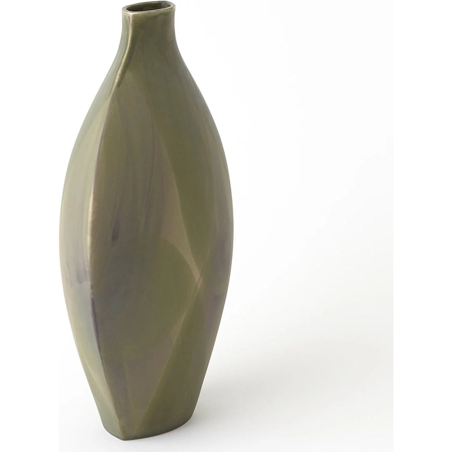 003 SI-2323747,SI-2323748 | Additional Silo | Helios Green Vase by Global Views in green. Made from unique in a unique style.