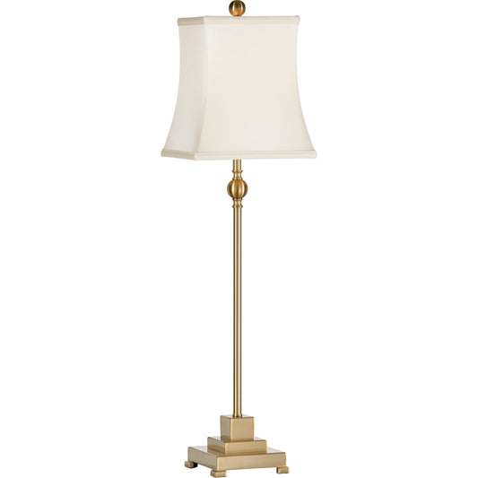 Kensington Buffet Lamp by Chelsea House in antique brass. Made from other: metal in a transitional style.