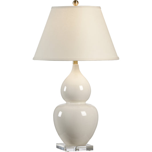 Fulton Vase Lamp by Chelsea House. Made from ceramic, porcelain in a modern style.