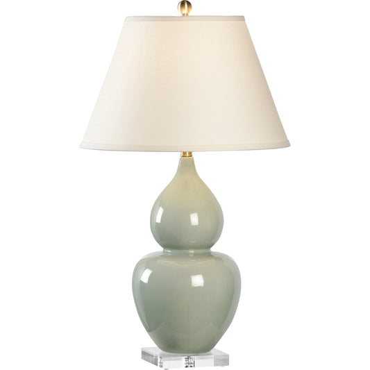 Fulton Vase Lamp by Chelsea House. Made from ceramic, porcelain in a modern style.