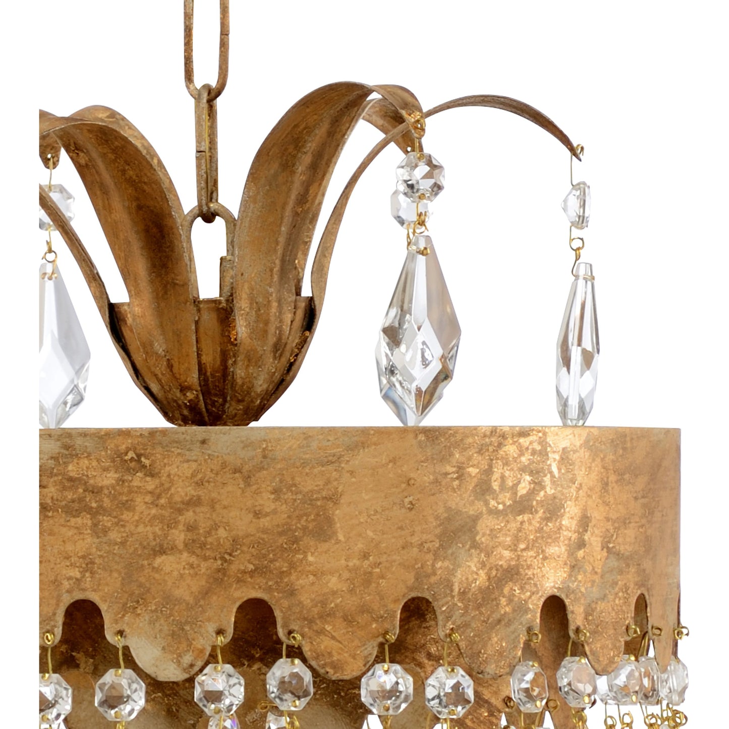 002 SR-381979 | Additional Silo | Barton Pendant by Chelsea House in venetian gold. Made from other: metal in a traditional style.