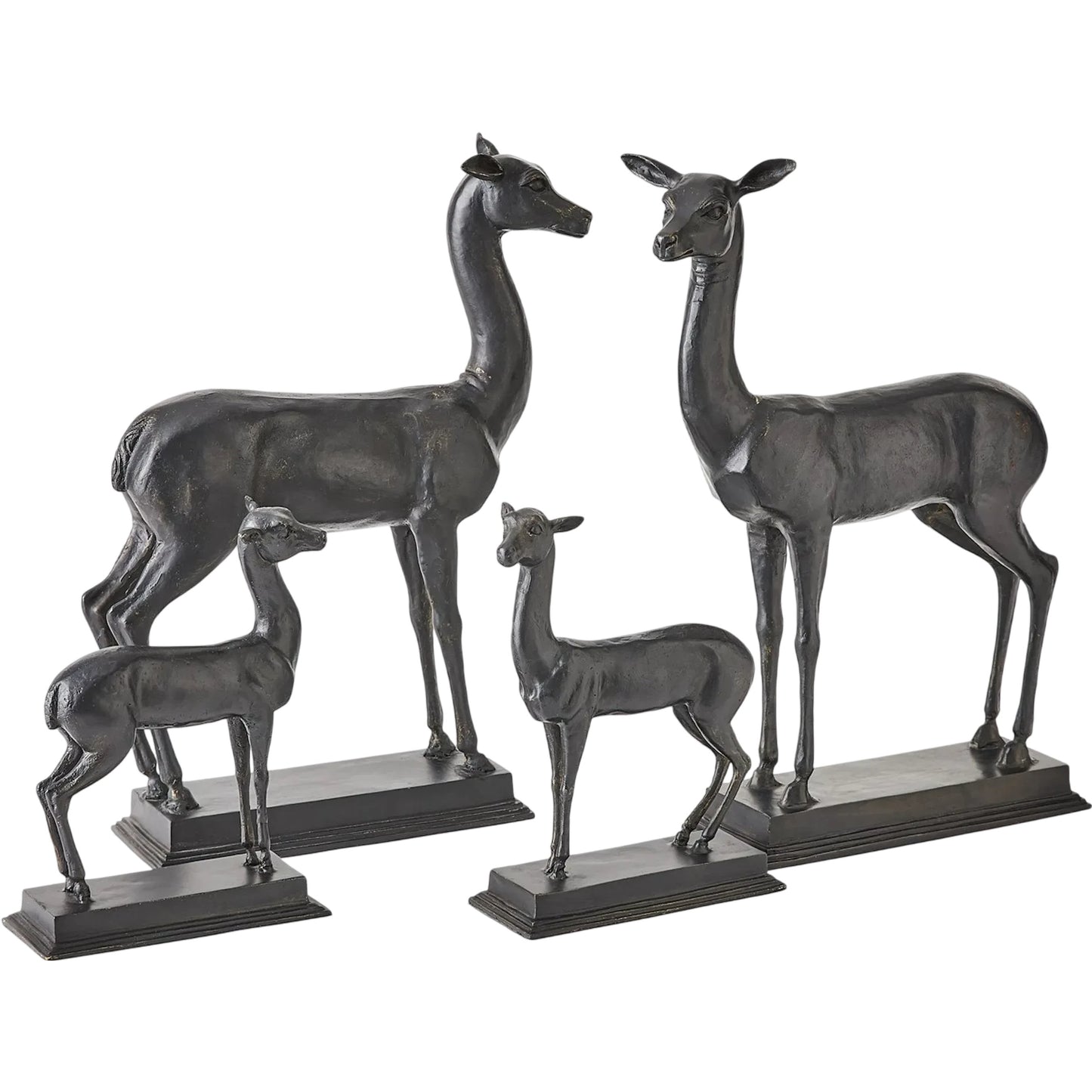 001 SR-892984,SR-892985 | Primary Silo | Fawns by Global Views. Made from cast iron in a eclectic & global style.