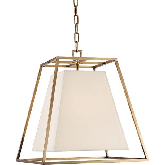 001 S-311500 | Primary Silo | Kyle Pendant by Hudson Valley. Made from brass in a transitional style.