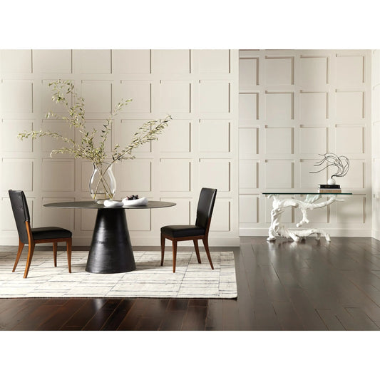 Apex Dining Table by Global Views in black. Made from unique in a modern style.