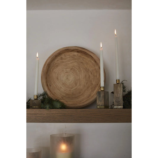 Canyon Bowl by Accent Decor in natural. Made from wood in a modern style.