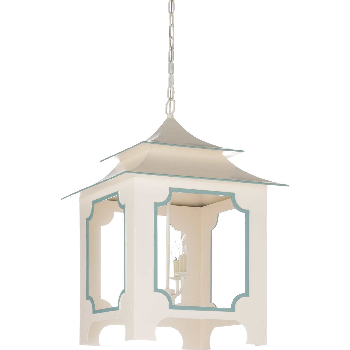 002 SR-384096 | Additional Silo | Tole Pagoda Lantern by Chelsea House. Made from iron in a eclectic & global style.