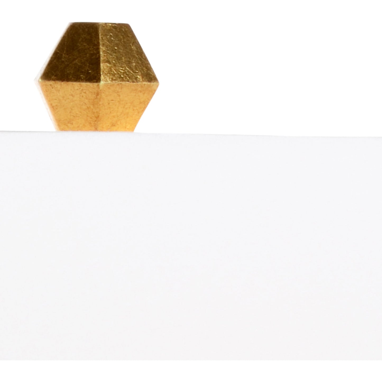 004 SR-382650 | Additional Silo | Flossie Lamp by Chelsea House in antique gold leaf, clear. Made from composite, acrylic in a traditional style.