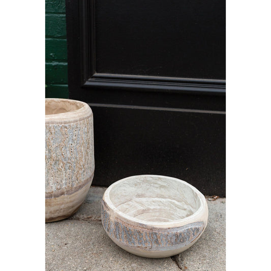 Elmwood Bowl by Accent Decor in natural. Made from wood in a modern style.