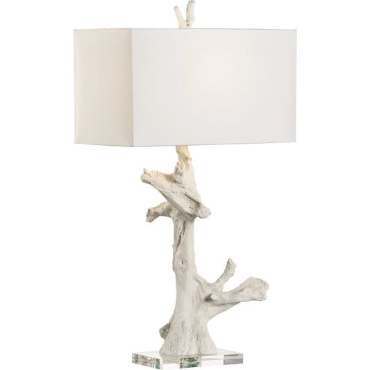 001 SI-2104660 | Primary Silo | Branch Table Lamp by Chelsea House in white, clear. Made from unique in a modern style.