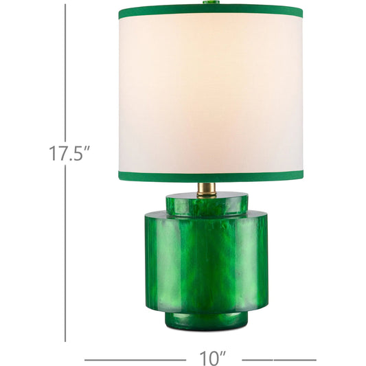 Beryl Table Lamp by Currey and Company. Made from composite in a eclectic & global style.