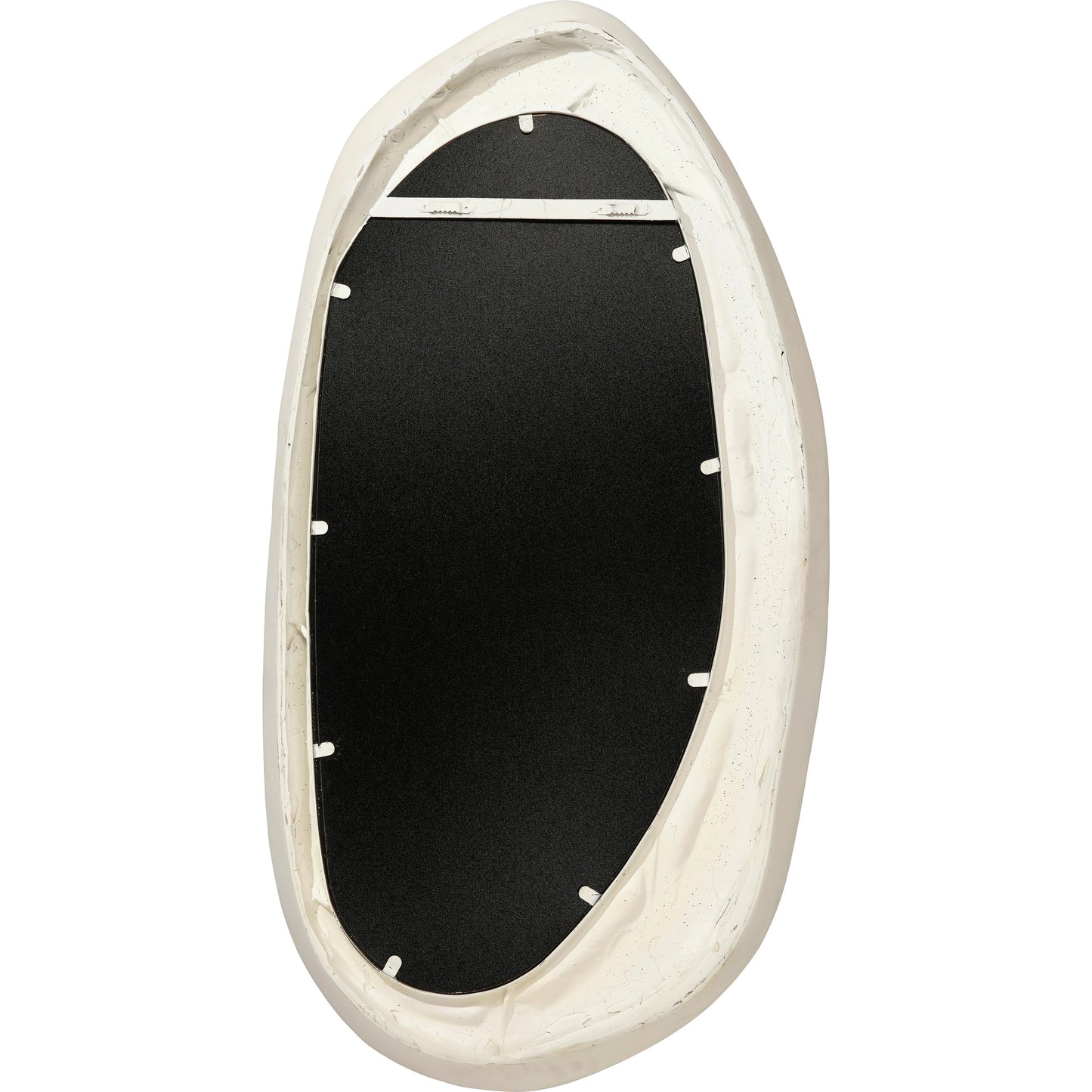 004 SI-2018884 | Additional Silo | Denali Mirror by Jamie Young in white. Made from resin in a modern style.