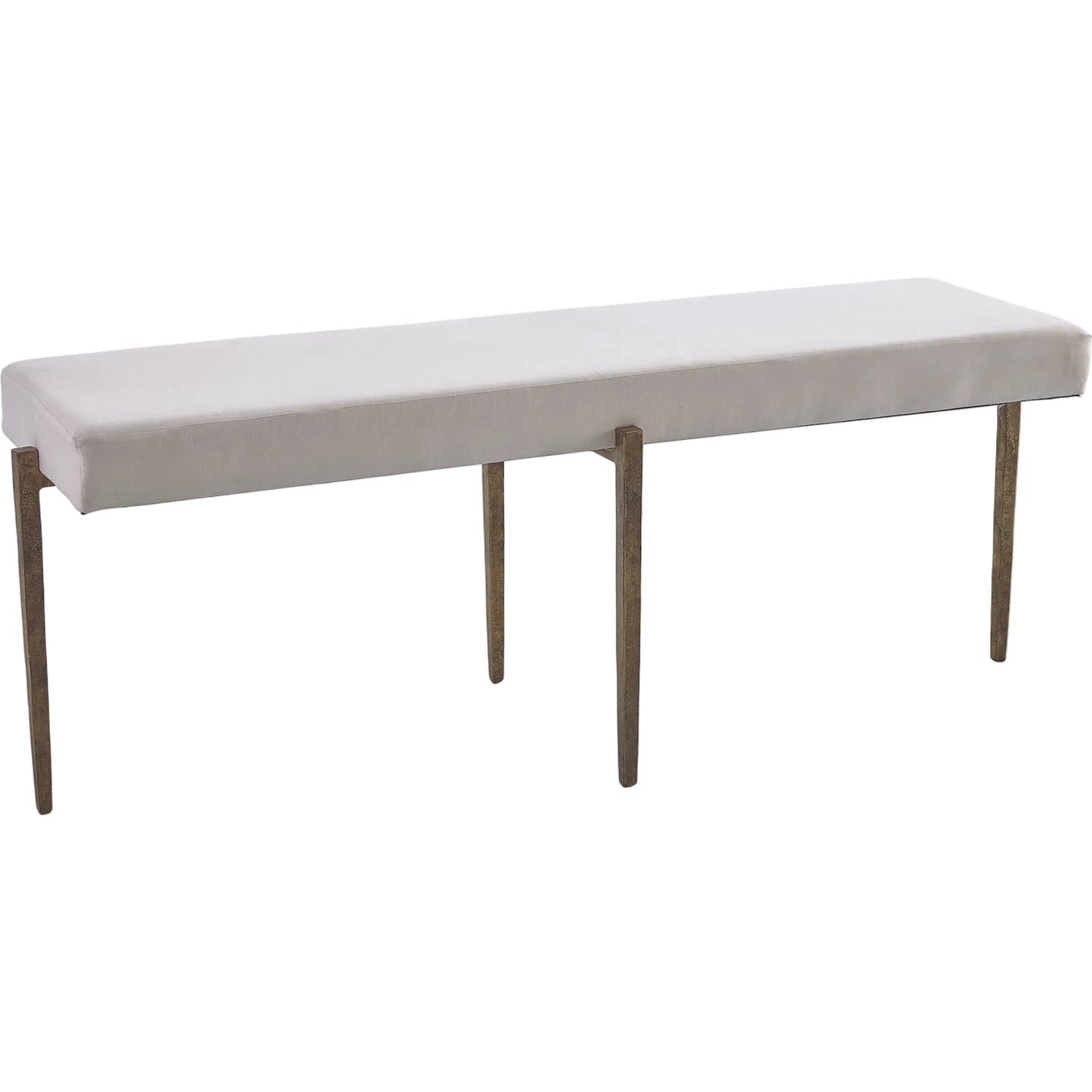 002 SR-701508 | Primary Silo | Laforge Bench by Global Views. Made from iron in a modern style.