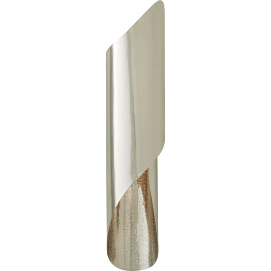 Curl Wall Sconce by Global Views. Made from brass, mild steel, stainless steel in a modern style.