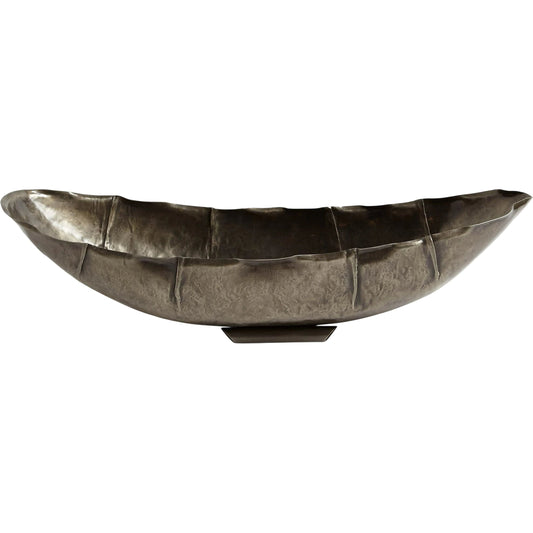 Larkin Bowl by Global Views. Made from brass in a eclectic & global style.