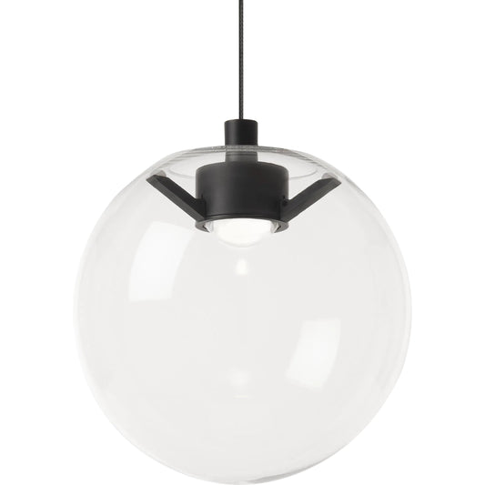 Mini Palona Pendant by Visual Comfort & Co. in white. Made from glass in a modern style.