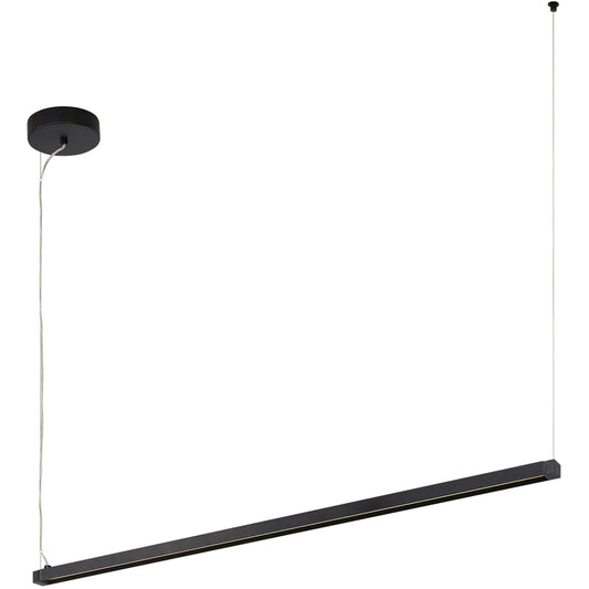 Dyna Linear Suspension Surface by Tech Lighting in anodized black. Made from acrylic in a modern style.