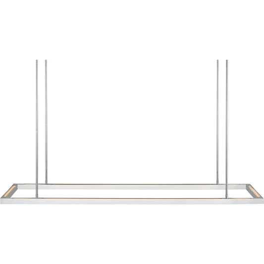 Stagger Halo 50" Linear Suspension by Visual Comfort & Co.. Made from unique in a transitional style.