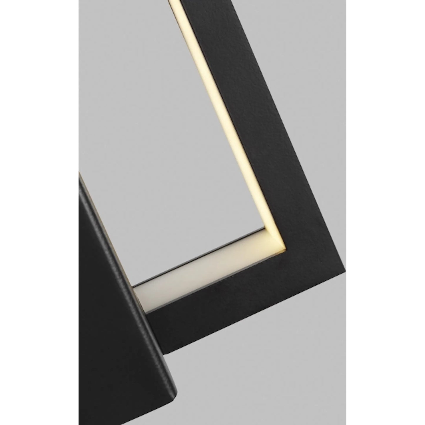 004 SI-2231351 | Closeup | Windfall 8" Outdoor Wall Sconce by Visual Comfort & Co. in black. Made from aluminum in a unique style.