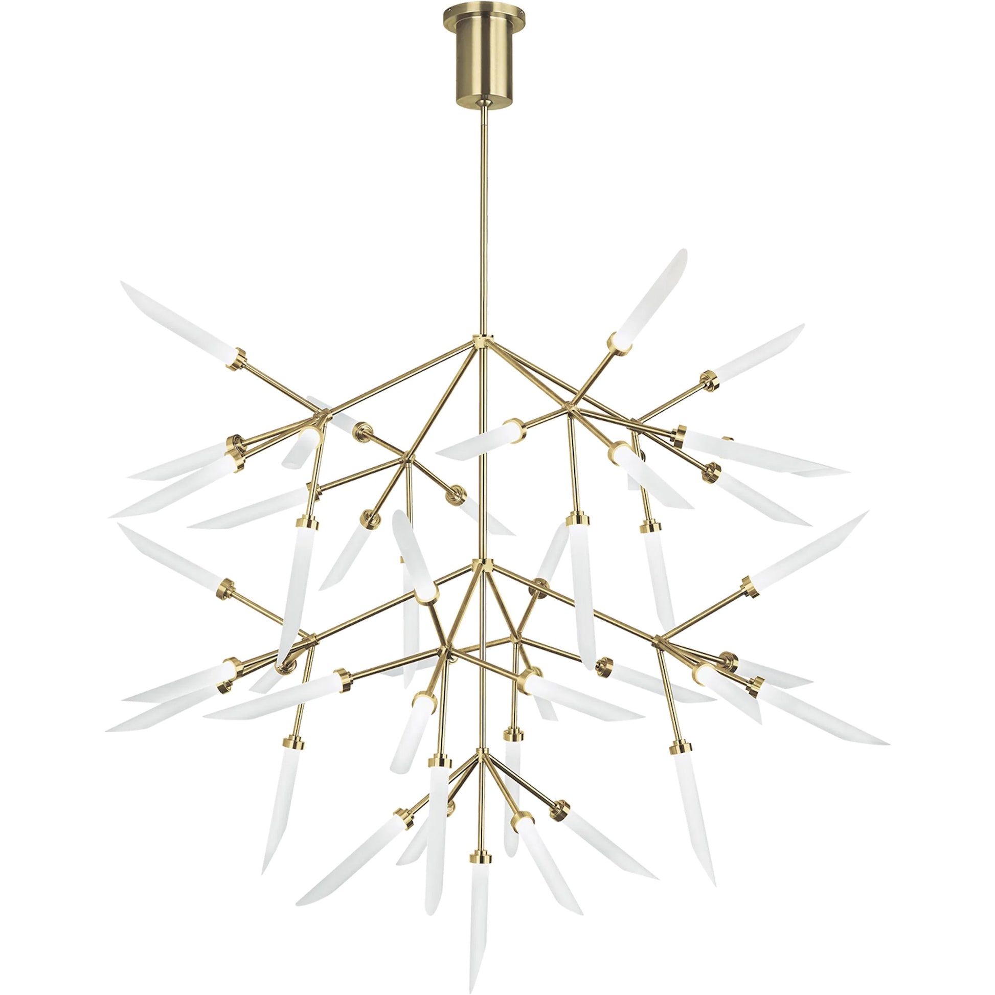 Spur Chandelier by Tech Lighting. Made from aluminum in a modern style.