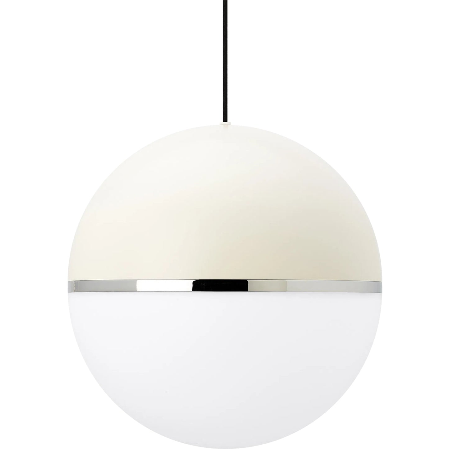 001 SI-2231554 | Primary Silo | Akova Grande Pendant by Visual Comfort & Co. in white. Made from aluminum in a unique style.