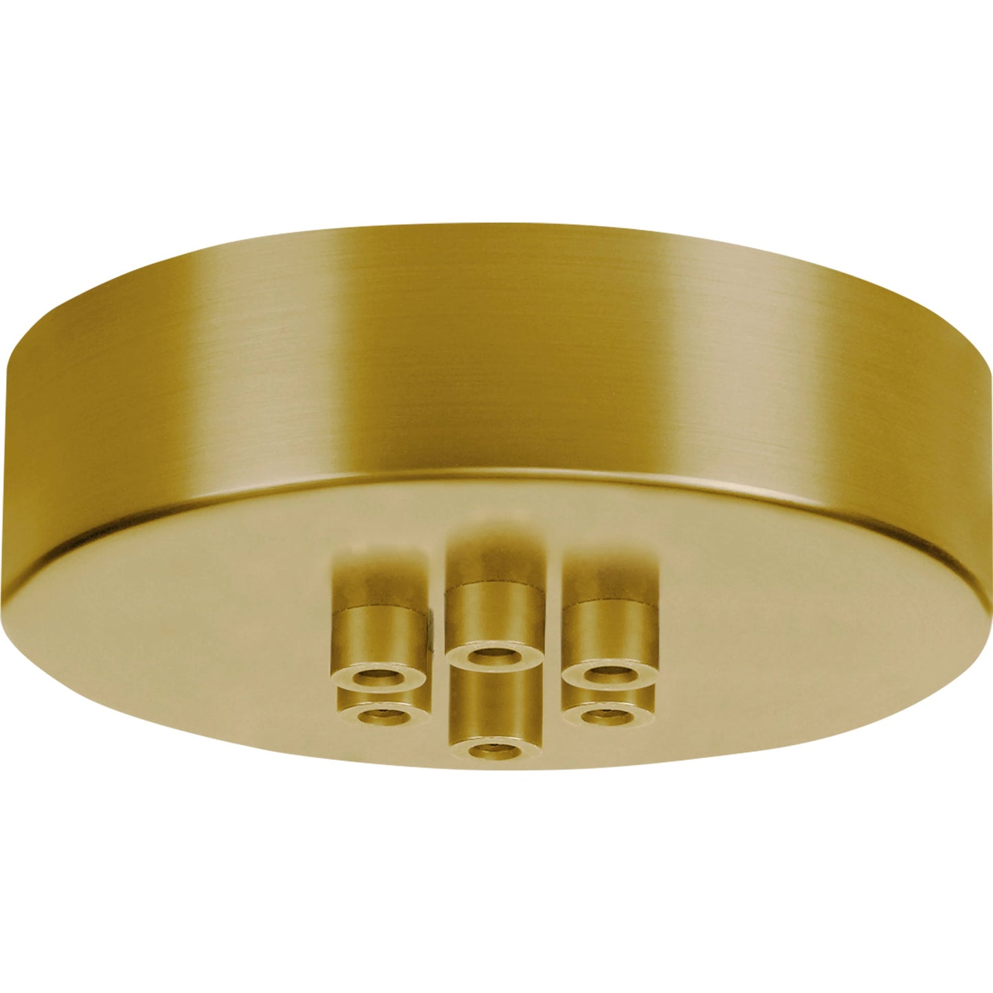 001 SI-2232595 | Primary Silo | Line-Voltage Mini Canopy 7 Port Round by Visual Comfort & Co. in brass and natural brass. Made from brass in a unique style.