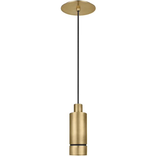 Sottile Small Pendant by Visual Comfort & Co.. Made from aluminum, stainless steel or brass in a modern style.