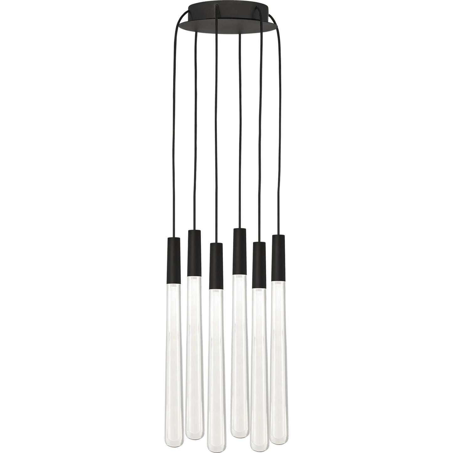 002 SI-2238014 | Primary Silo | Pylon Crystal 6-Light Chandelier by Visual Comfort & Co.. Made from unique in a unique style.