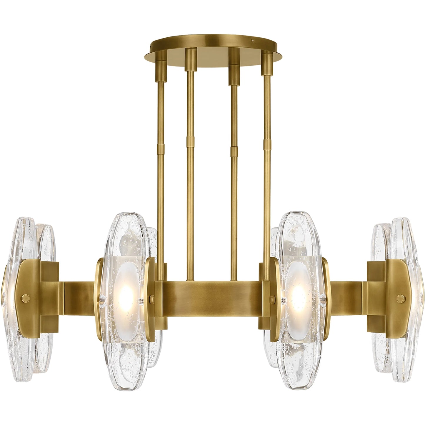 002 SI-2233333 | Primary Silo | Wythe Large Chandelier by Visual Comfort & Co.. Made from aluminum in a unique style.