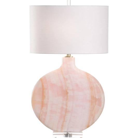 Lizzie Lamp by Chelsea House. Made from unique in a transitional style.