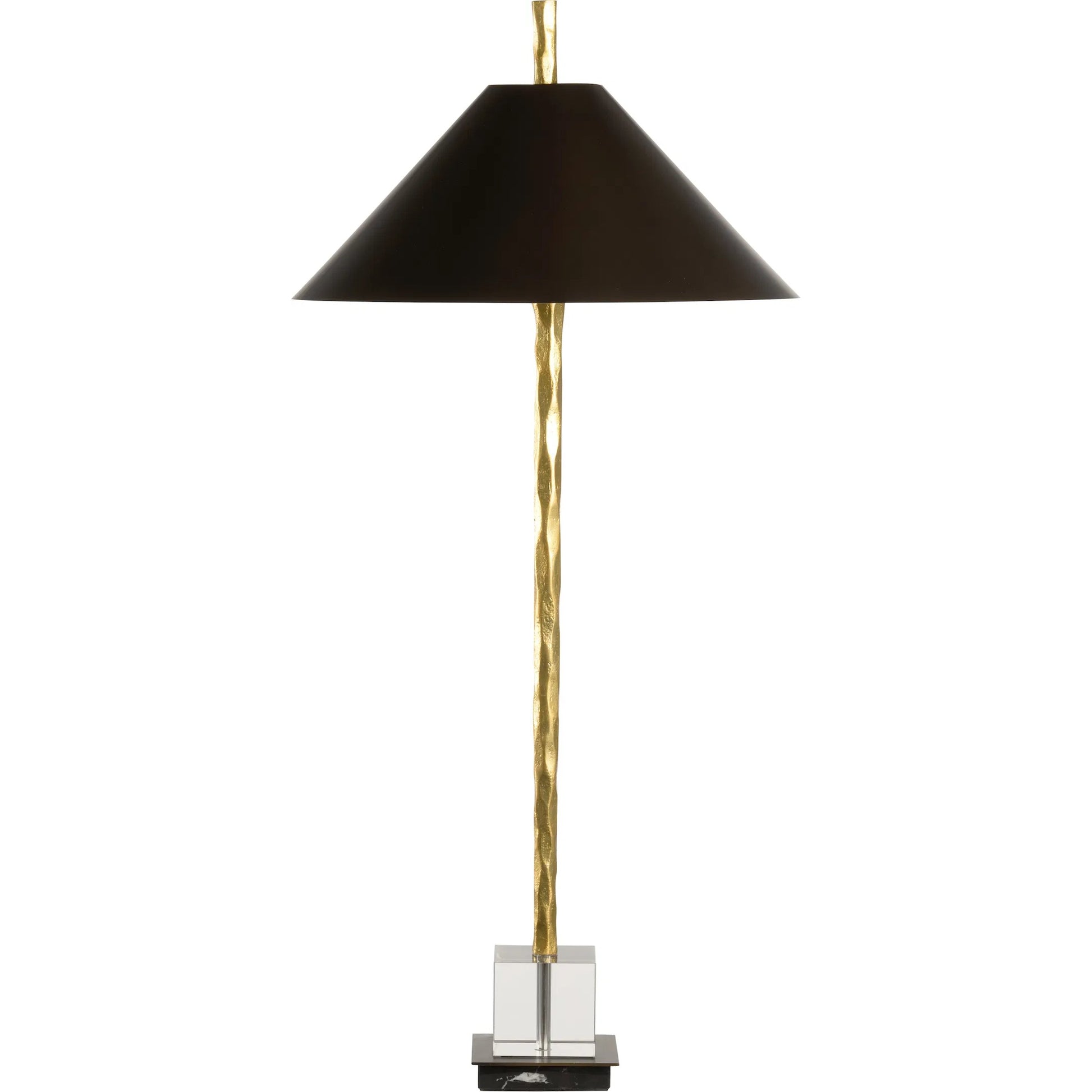 Davis Table Lamp by Chelsea House in gold, black and gold, bronze, clear, natural black. Made from unique in a modern style.