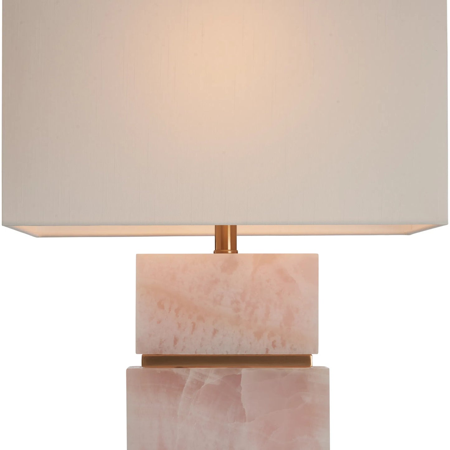 004 SI-2387826 | Additional Silo | Rose Table Lamp by Chelsea House in natural pink, antique brass. Made from unique in a unique style.