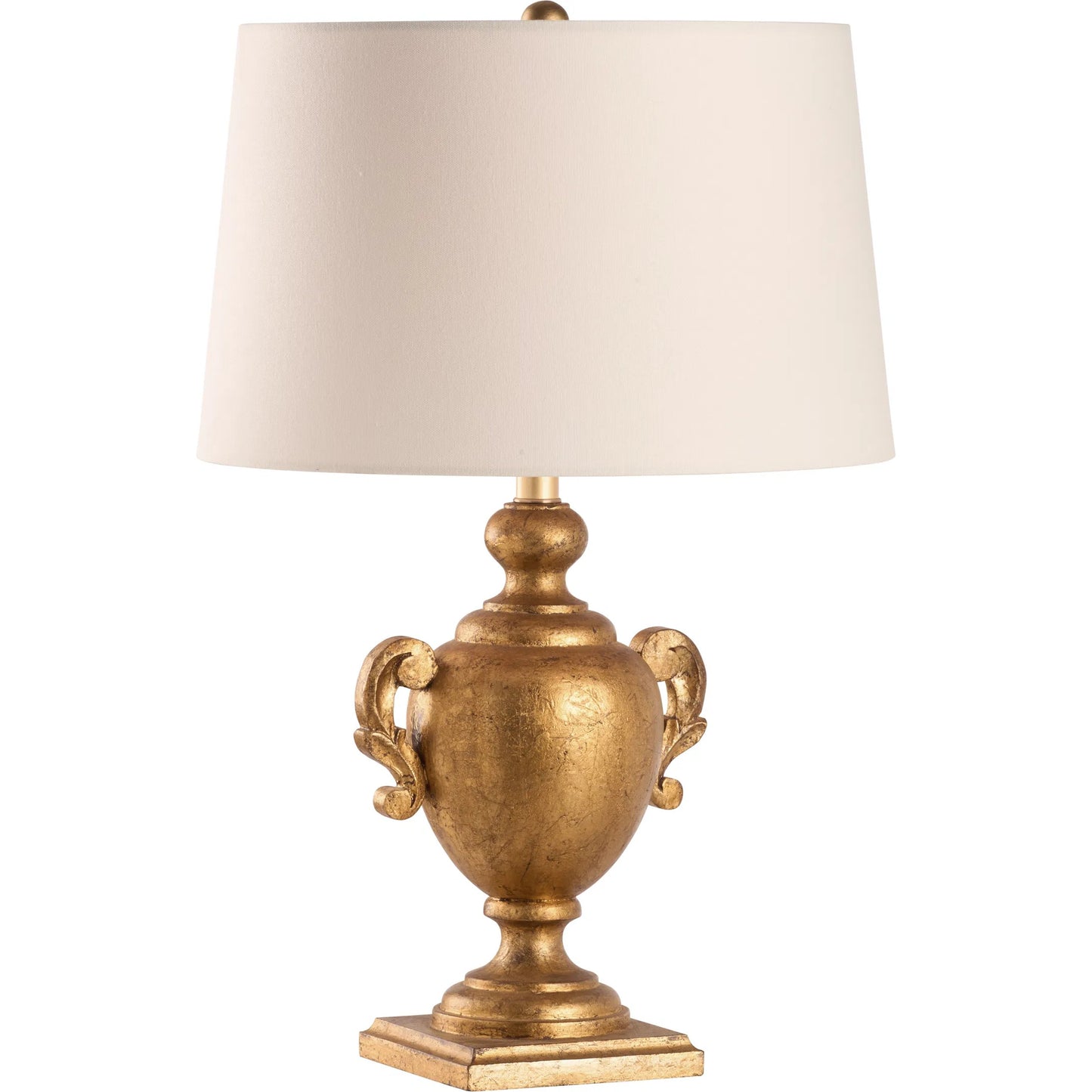 001 SI-2387731 | Primary Silo | Gosford Lamp by Chelsea House in aged gold. Made from unique in a unique style.