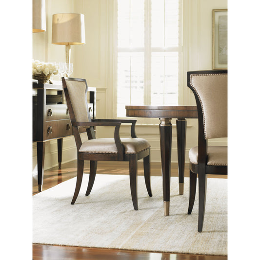 Seneca Upholstered Arm Chair by Lexington. Made from unique in a transitional style.