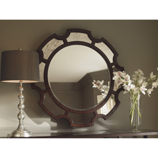 Del Mar Round Mirror by Lexington. Made from unique in a eclectic & global style.