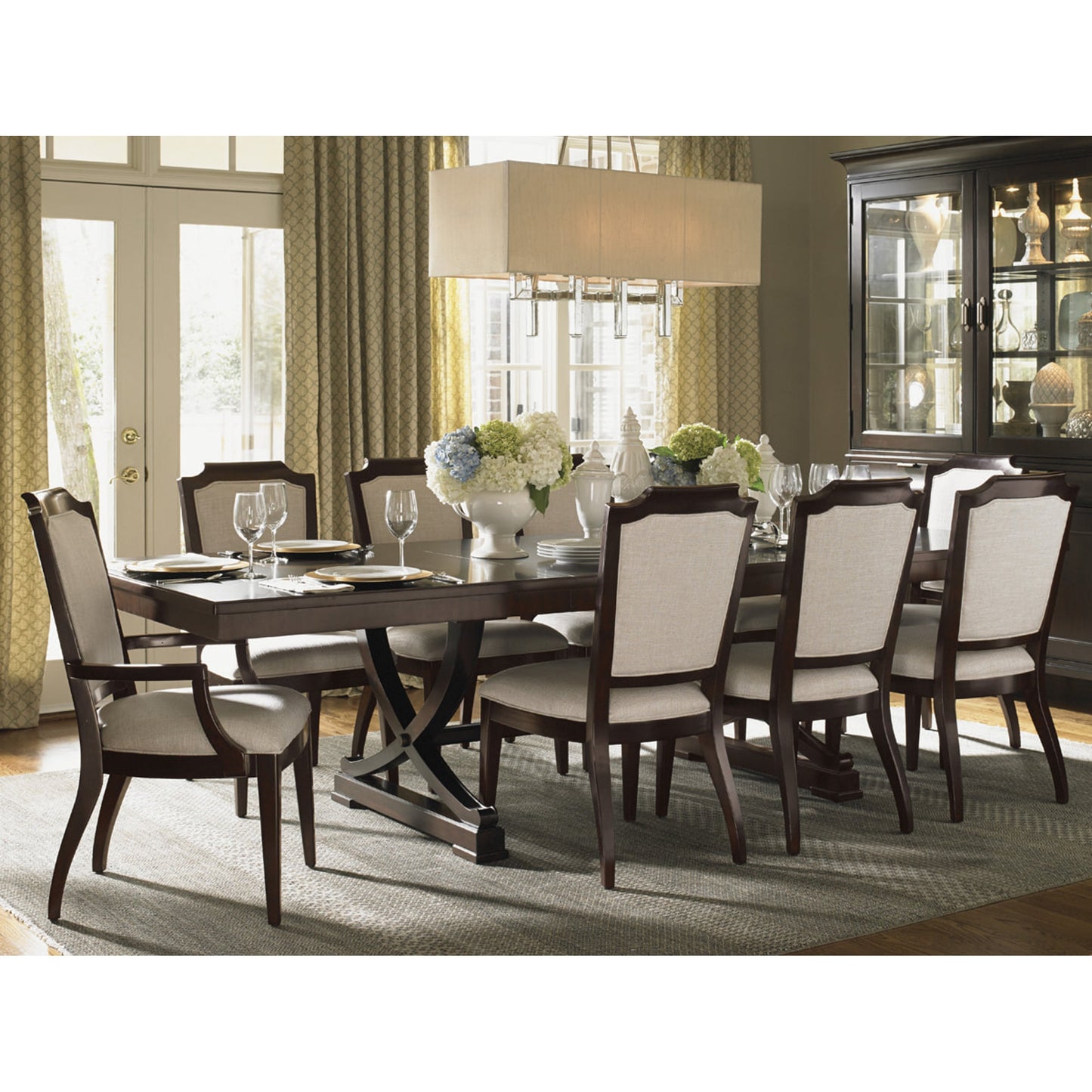 005 SR-835213 | Lifestyle | Candace Arm Chair by Lexington. Made from unique in a transitional style.