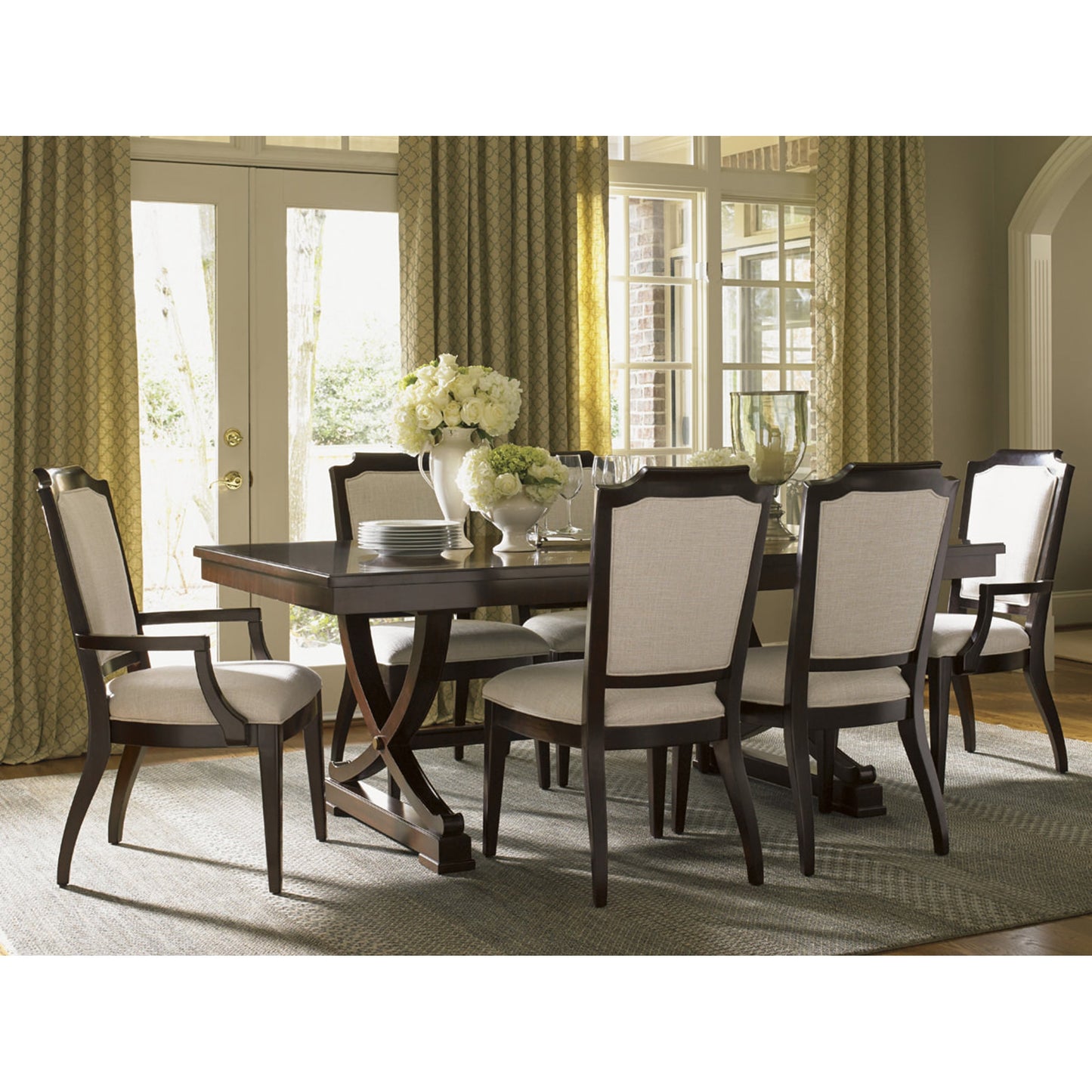 004 SR-835213 | Lifestyle | Candace Arm Chair by Lexington. Made from unique in a transitional style.