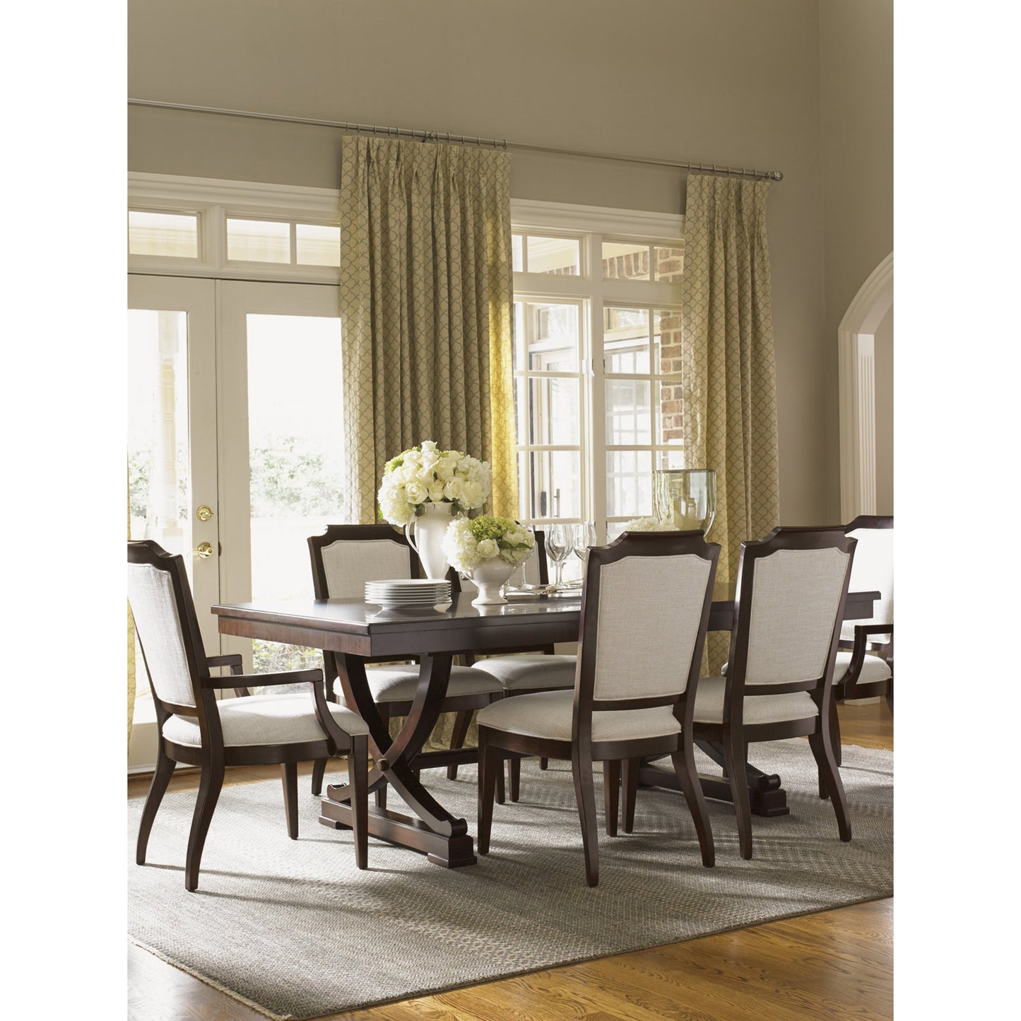 007 SR-835213 | Lifestyle | Candace Arm Chair by Lexington. Made from unique in a transitional style.