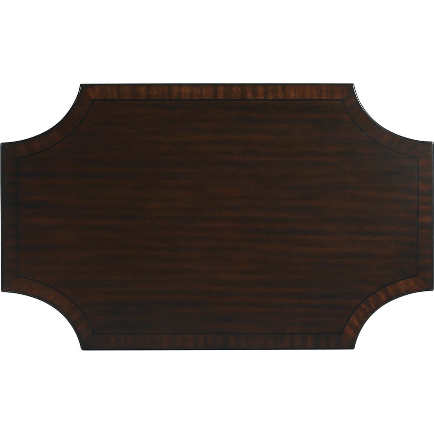 002 SR-835620 | Additional Silo | Richmond Rectangular Cocktail Table by Lexington in ribbon stripe mahogany. Made from unique in a traditional style.